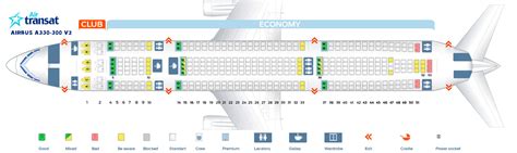 Air Transat seat selection